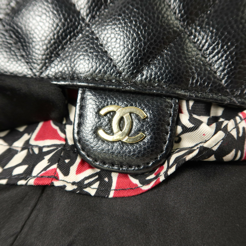 CHANEL 牛皮皮革Chain Shoulder鏈帶肩背袋-10