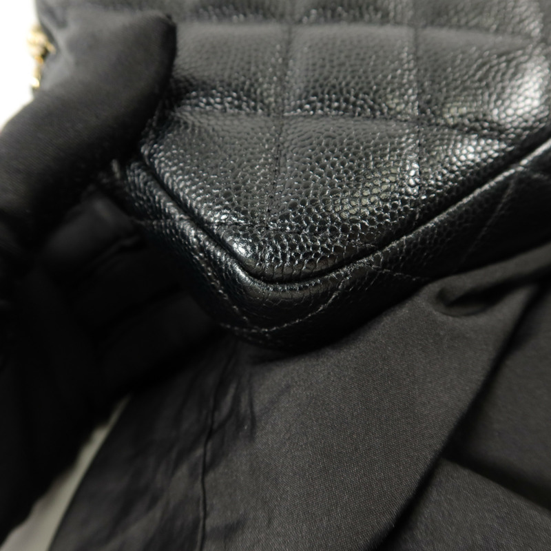 CHANEL 牛皮皮革Chain Shoulder鏈帶肩背袋-19