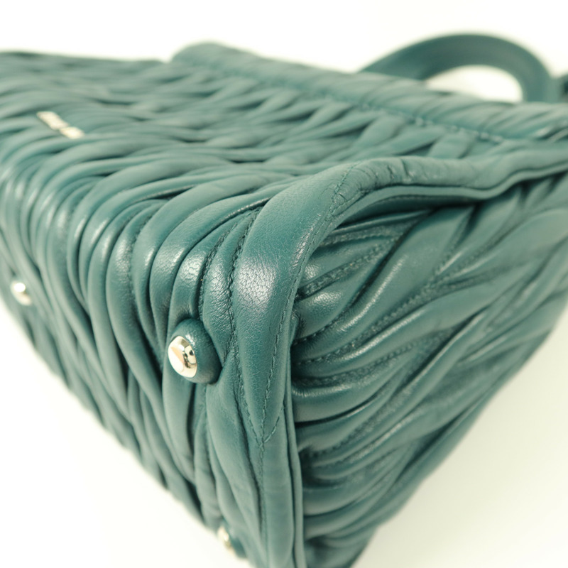 Miu Miu 牛皮皮革Matelasse 2 Way Shoulder Bag手挽肩背兩用袋-15