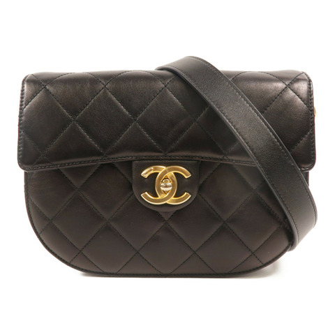 CHANEL 牛皮皮革Chain Shoulder鏈帶肩背袋