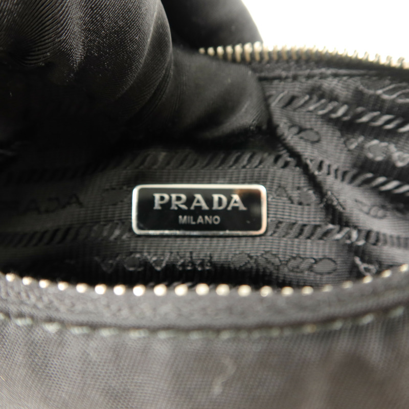 PRADA 尼龍Re-Edition 2005鏈帶肩背袋-5