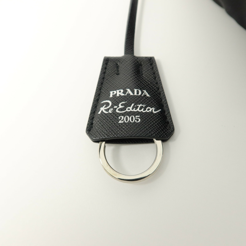 PRADA 尼龍Re-Edition 2005鏈帶肩背袋-12