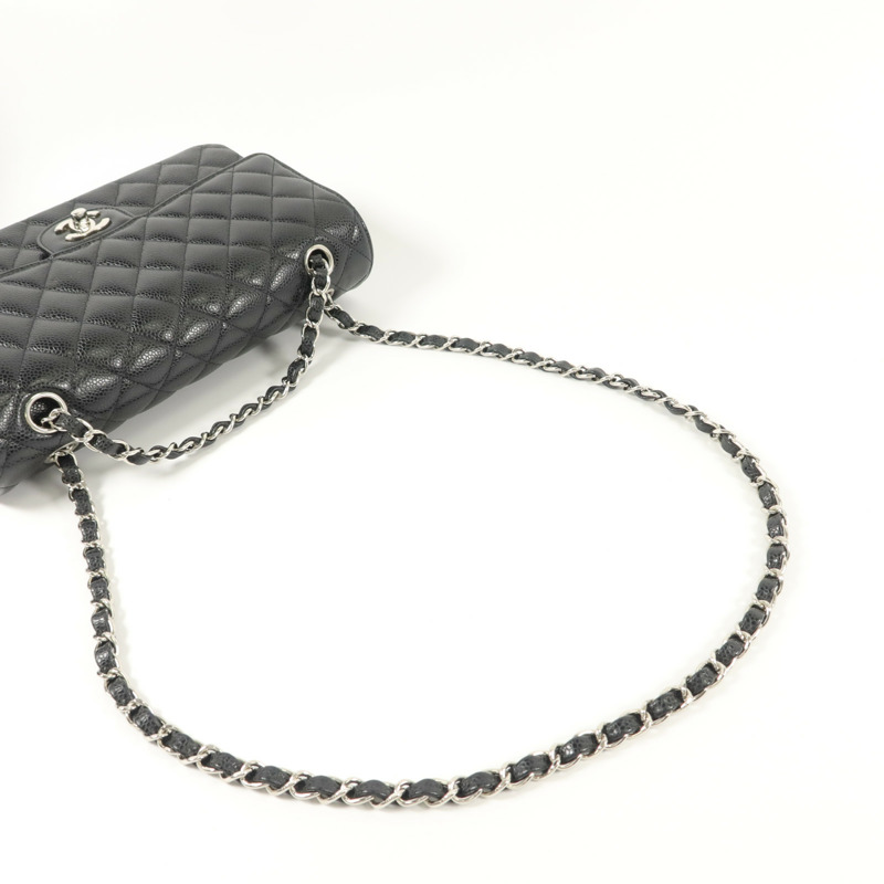 CHANEL 牛皮皮革Classic 25鏈帶肩背袋-8