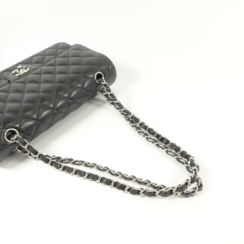 CHANEL 牛皮皮革Classic 25鏈帶肩背袋-9