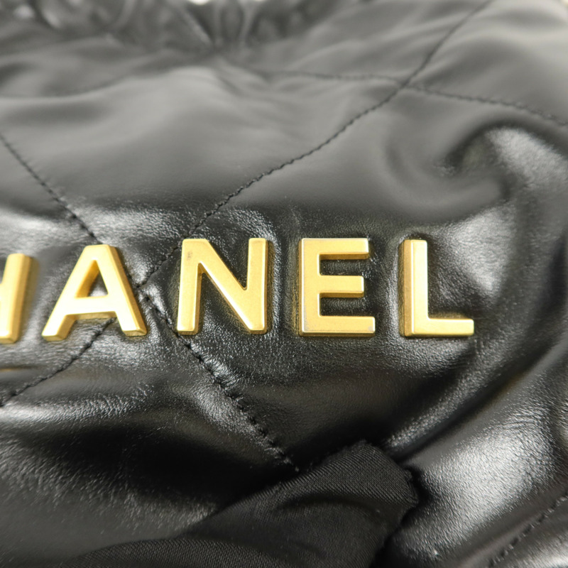 CHANEL 牛皮皮革Chanel 22 Mini手挽肩背兩用袋-10