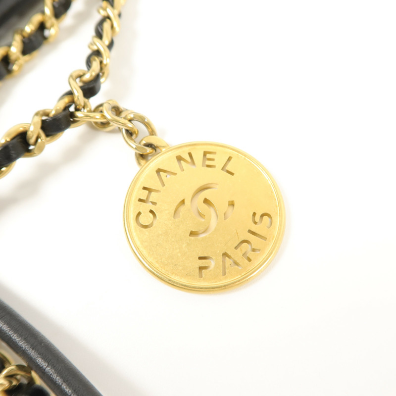 CHANEL 牛皮皮革Chanel 22 Mini手挽肩背兩用袋-11