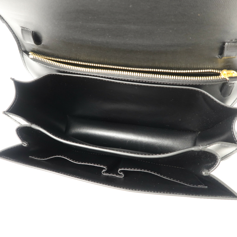 CELINE 牛皮皮革Classic Box Medium肩背袋-4