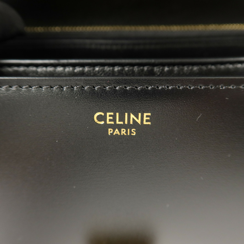 CELINE 牛皮皮革Classic Box Medium肩背袋-5