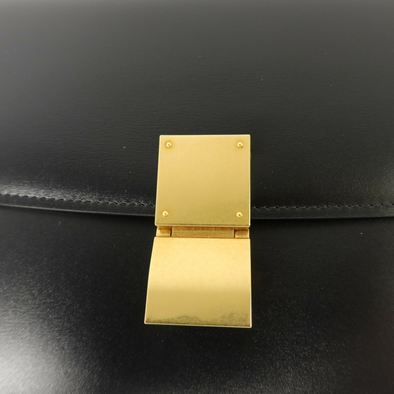 CELINE 牛皮皮革Classic Box Medium肩背袋-10
