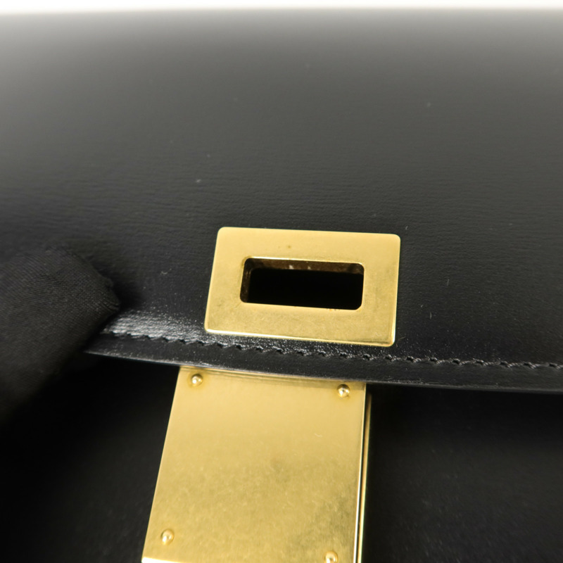 CELINE 牛皮皮革Classic Box Medium肩背袋-11
