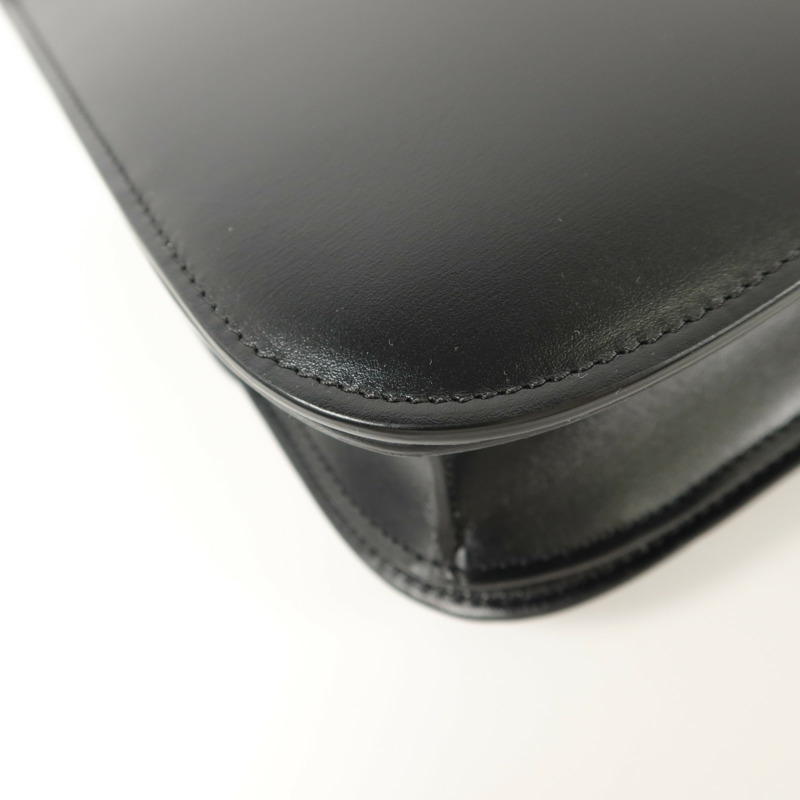 CELINE 牛皮皮革Classic Box Medium肩背袋-17