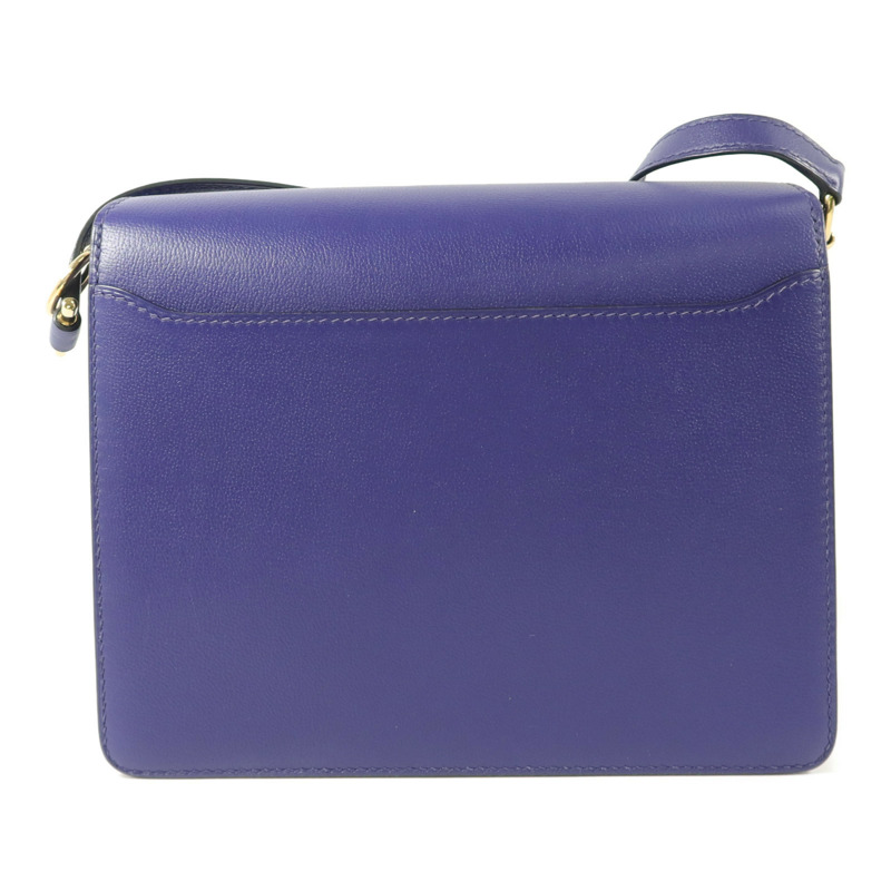 HERMES Evercolor皮革Roulis 23肩背袋Iris-1