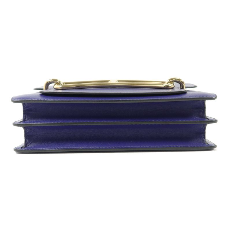 HERMES Evercolor皮革Roulis 23肩背袋Iris-3