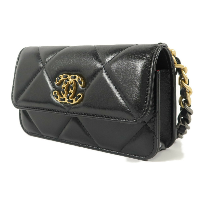 CHANEL 羊皮皮革C19 Belt Bag腰包-2
