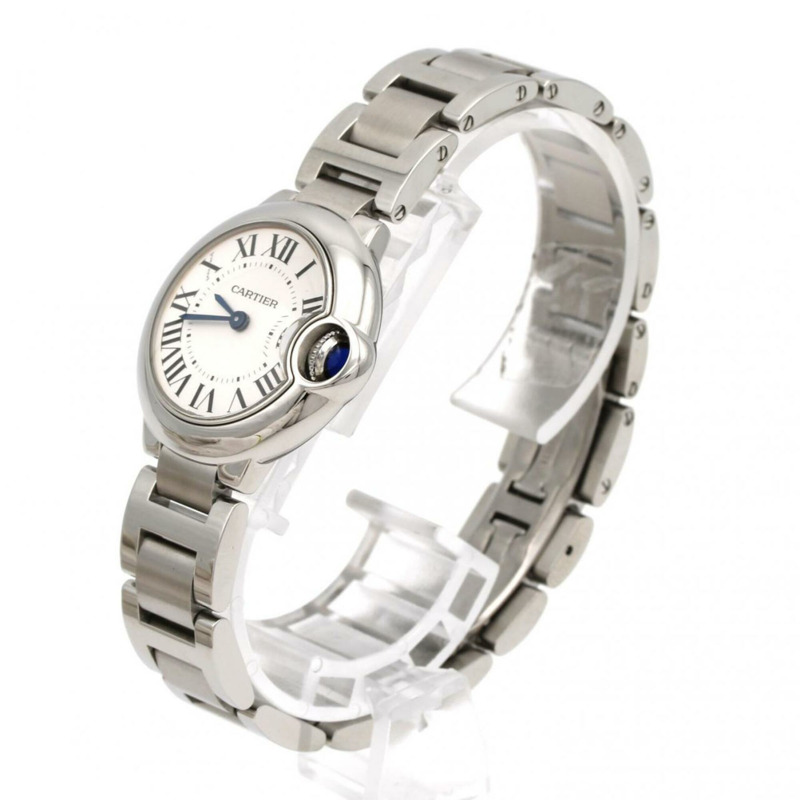 卡地亞 Ballon Bleu SM W69010Z4 精鋼石英錶-1