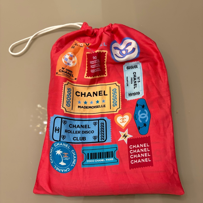 Chanel 特大款絲棉披肩-3