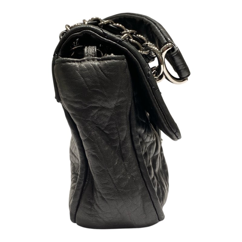 CHANEL 香奈兒 Lady Braid Flap Bag 手提包 皮革 黑色 銀釦-2