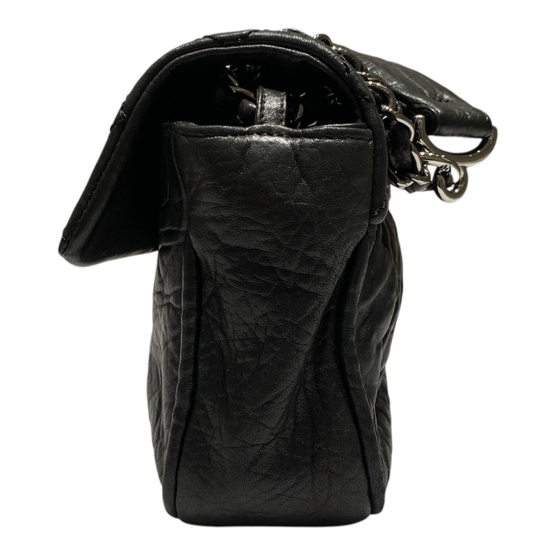 CHANEL 香奈兒 Lady Braid Flap Bag 手提包 皮革 黑色 銀釦-3