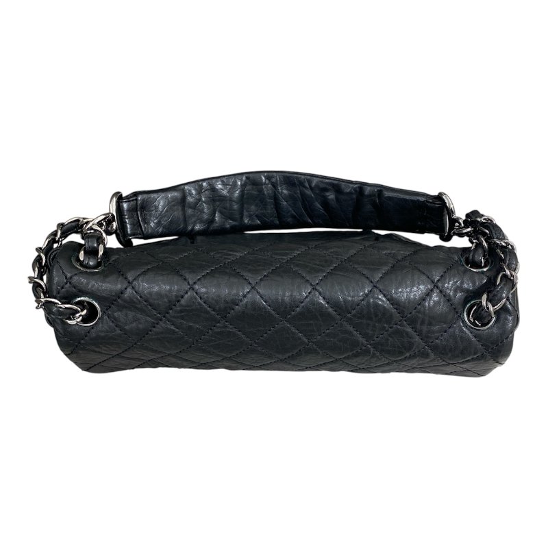 CHANEL 香奈兒 Lady Braid Flap Bag 手提包 皮革 黑色 銀釦-4