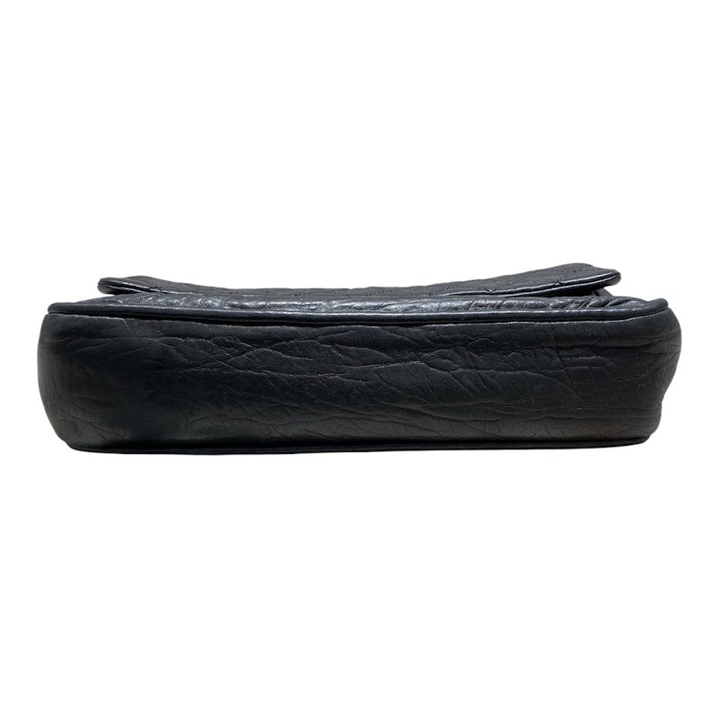 CHANEL 香奈兒 Lady Braid Flap Bag 手提包 皮革 黑色 銀釦-5