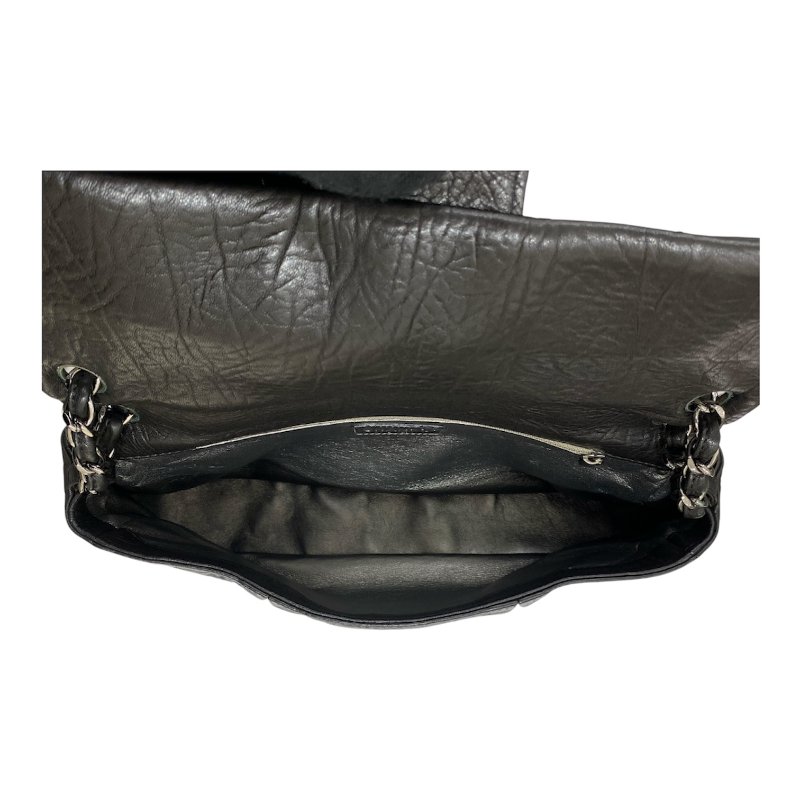 CHANEL 香奈兒 Lady Braid Flap Bag 手提包 皮革 黑色 銀釦-7