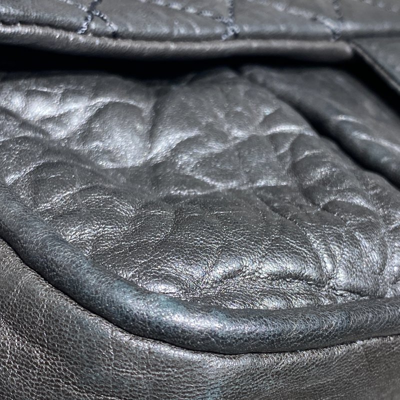 CHANEL 香奈兒 Lady Braid Flap Bag 手提包 皮革 黑色 銀釦-11