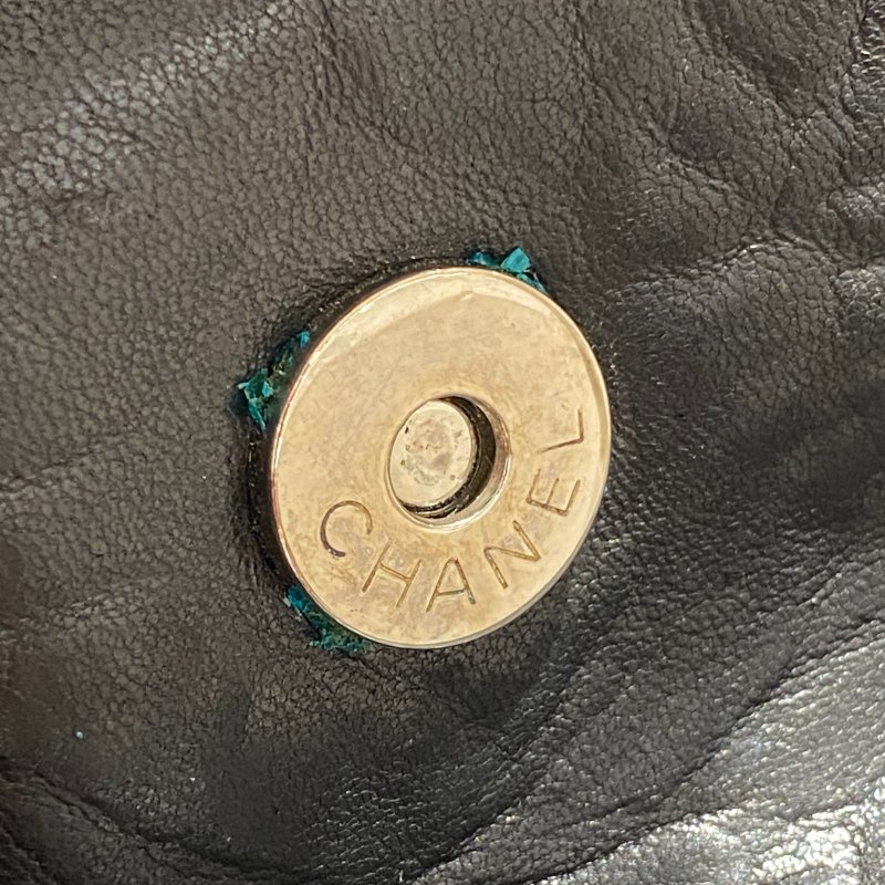 CHANEL 香奈兒 Lady Braid Flap Bag 手提包 皮革 黑色 銀釦-19