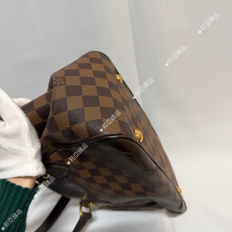 莉亞精品♡LV 棋盤格餃子包 二手美包-10