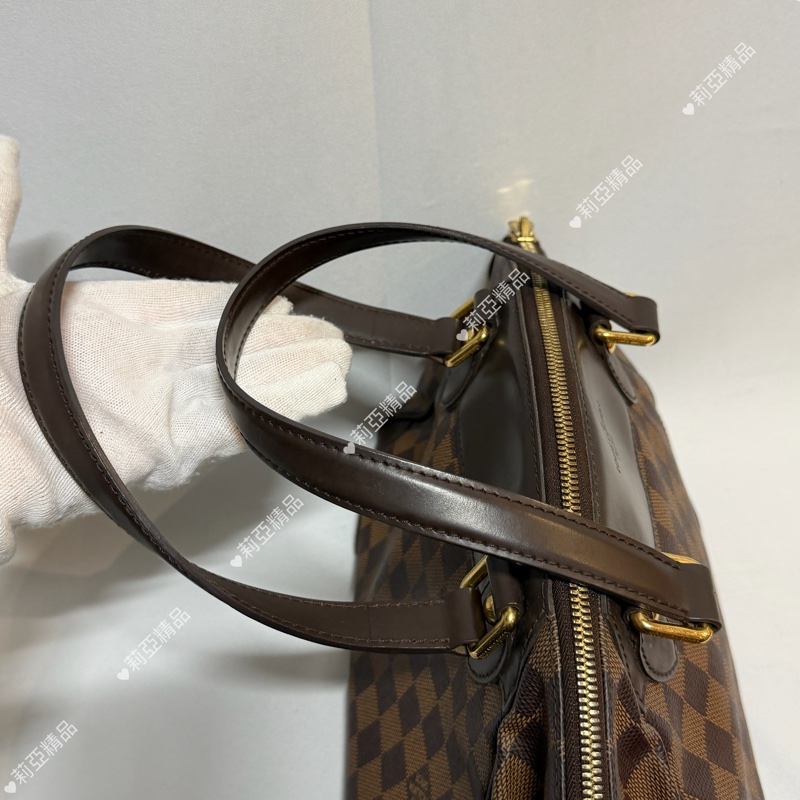 莉亞精品♡LV 棋盤格餃子包 二手美包-12