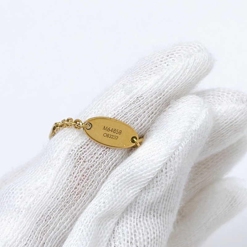 莉亞精品♡ Lv 小花手鍊 二手美品-5