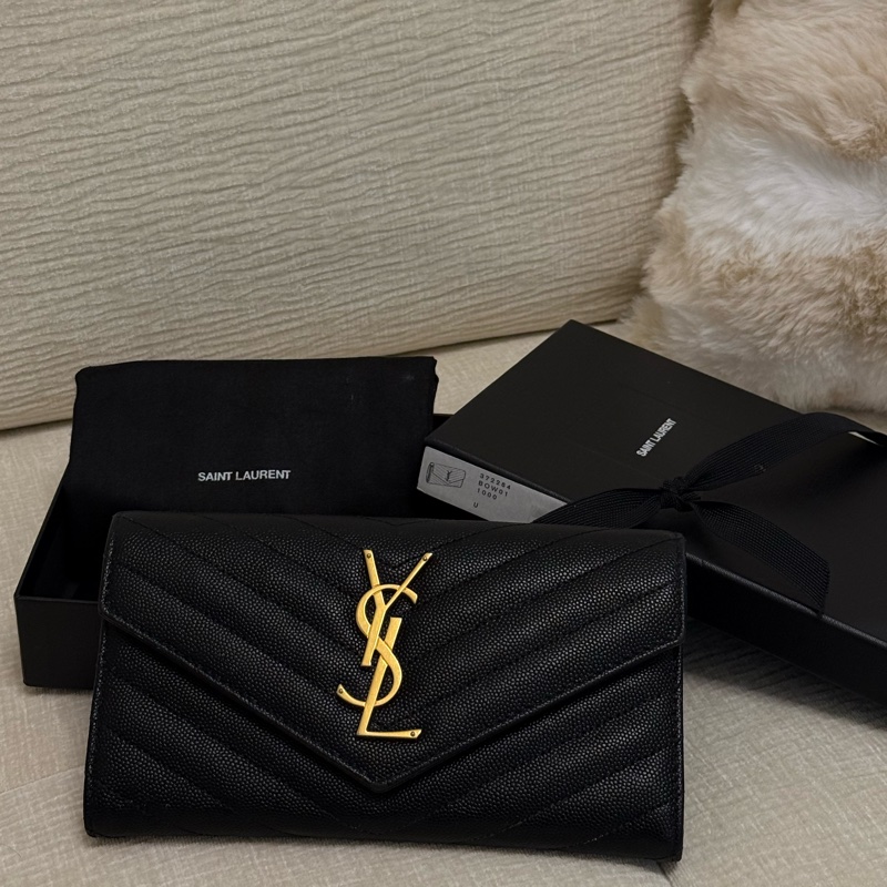 YSL信封長夾-0