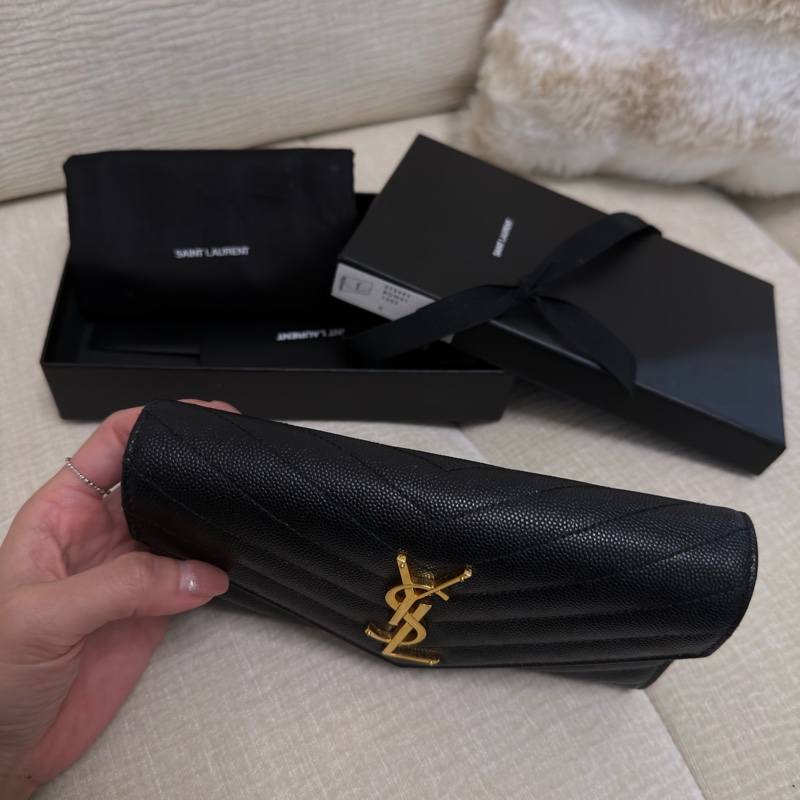 YSL信封長夾-1