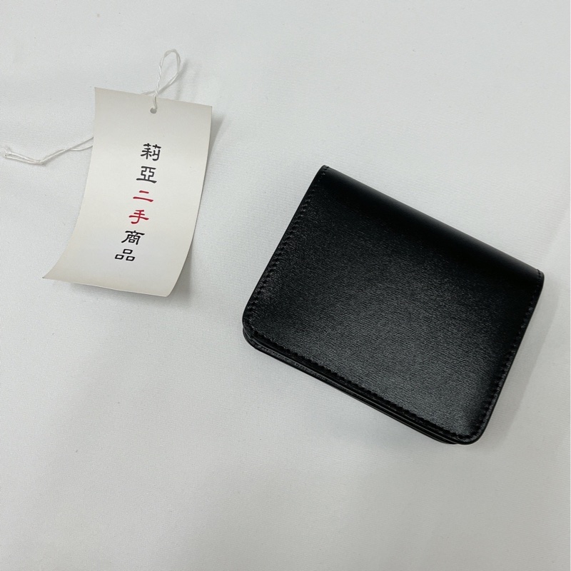 莉亞精品♡ Celine凱旋門對開內零錢短夾 二手-2