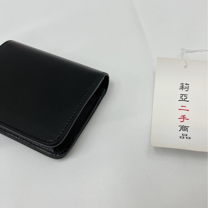 莉亞精品♡ Celine凱旋門對開內零錢短夾 二手-5
