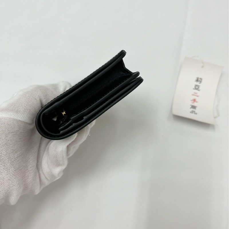 莉亞精品♡ Celine凱旋門對開內零錢短夾 二手-8