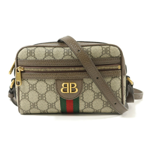 BALENCIAGA 塗層帆布Gucci & Balenciaga's Hacker Project肩背袋