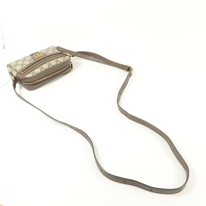BALENCIAGA 塗層帆布Gucci & Balenciaga's Hacker Project肩背袋-7