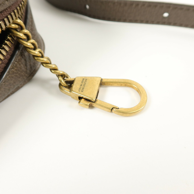 BALENCIAGA 塗層帆布Gucci & Balenciaga's Hacker Project肩背袋-9