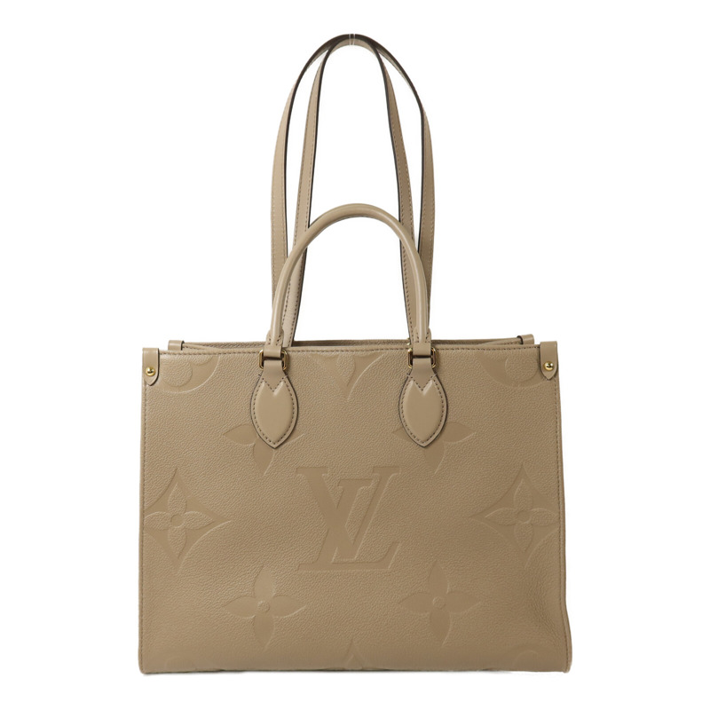 LOUIS VUITTON Monogram Empreinte On The Go MM手挽肩背兩用袋-1