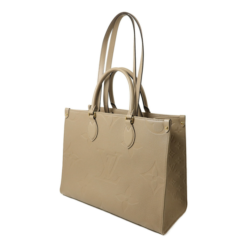 LOUIS VUITTON Monogram Empreinte On The Go MM手挽肩背兩用袋-2