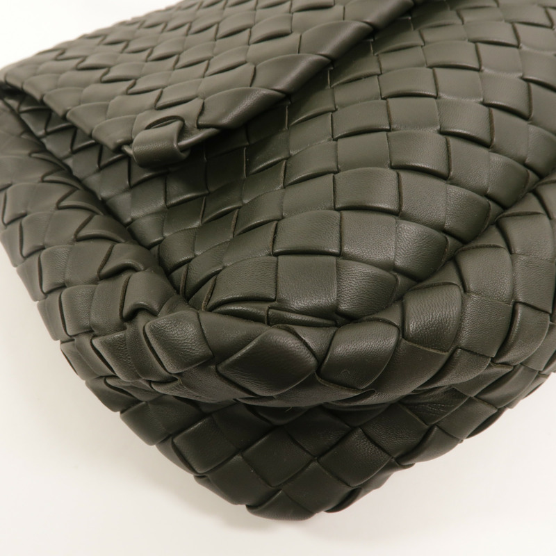 BOTTEGA VENETA 牛皮皮革Large Cobble Messenger肩背袋-11