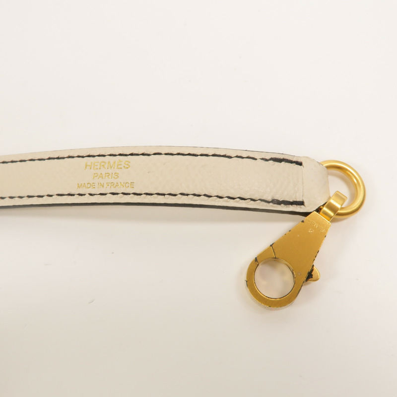 HERMES Epsom皮革Kelly 28 SPO手挽肩背兩用袋Noir/Craie-10