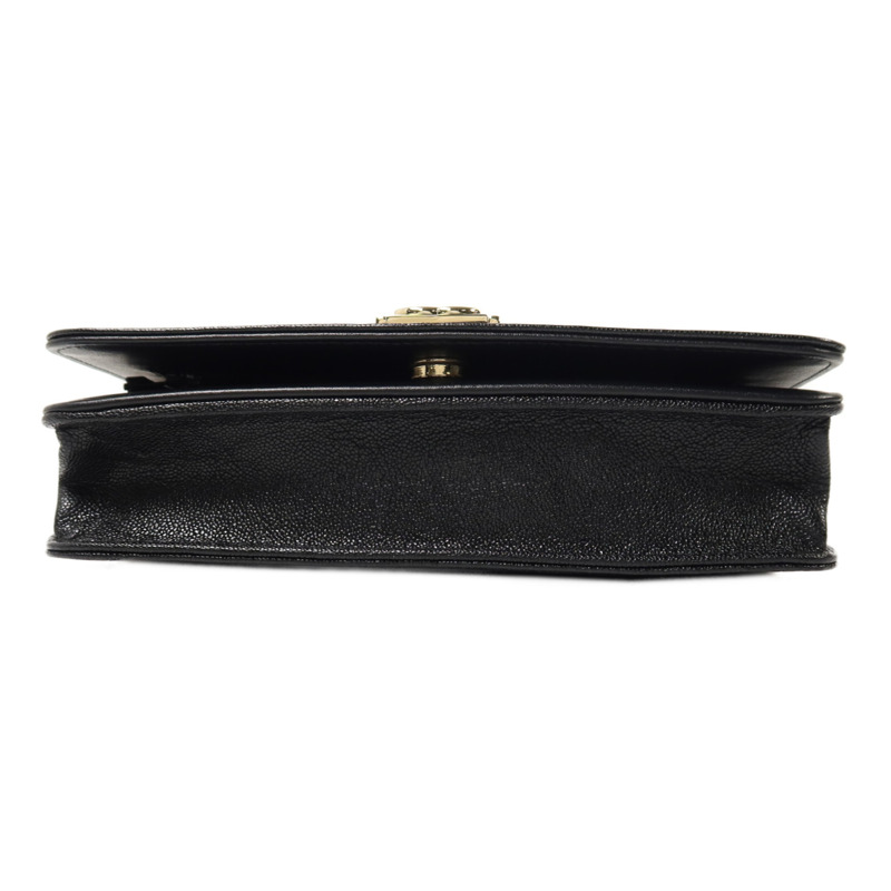 CHANEL 牛皮皮革LeBoy Wallet On Chain鏈帶肩背袋-3
