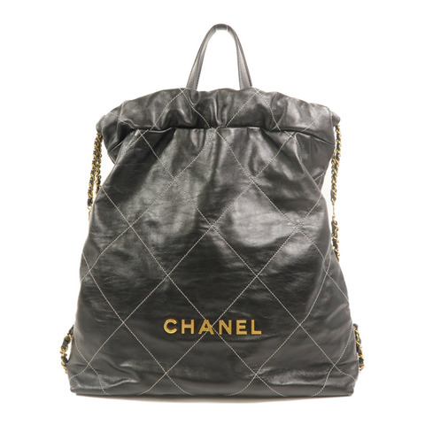 CHANEL 牛皮皮革Chanel 22 Backpack背包