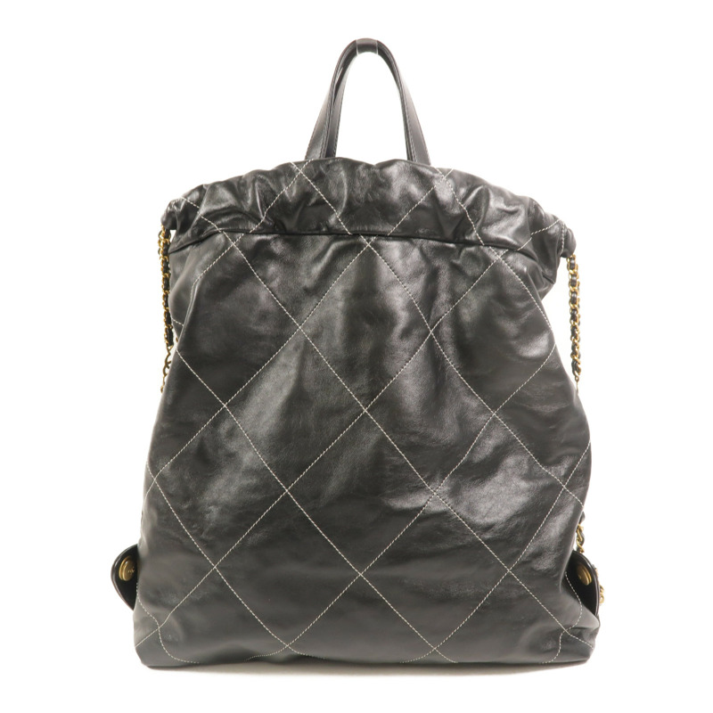 CHANEL 牛皮皮革Chanel 22 Backpack背包-1