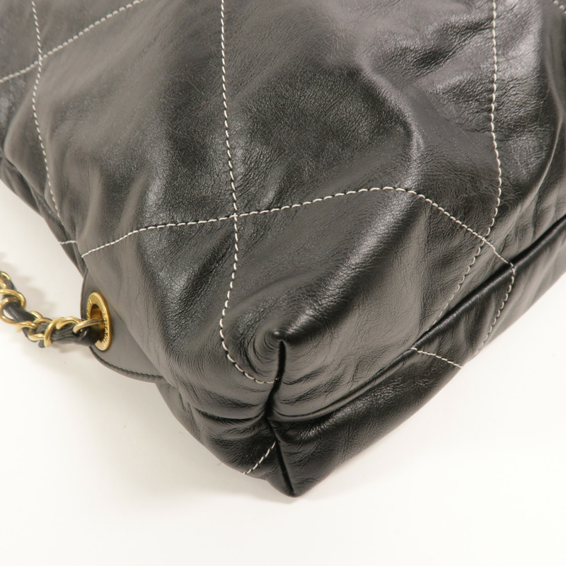 CHANEL 牛皮皮革Chanel 22 Backpack背包-10