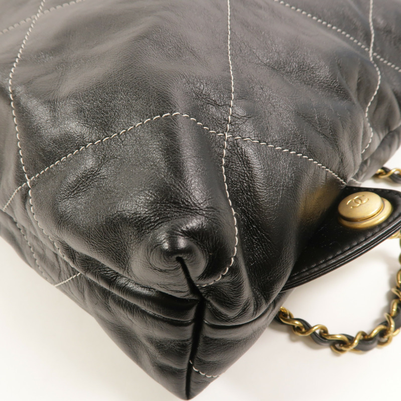 CHANEL 牛皮皮革Chanel 22 Backpack背包-11