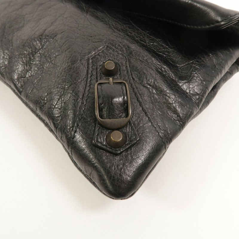 BALENCIAGA 羊皮皮革Clutch手拿包-9