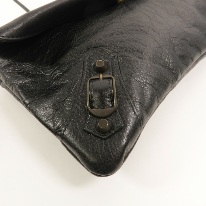 BALENCIAGA 羊皮皮革Clutch手拿包-10