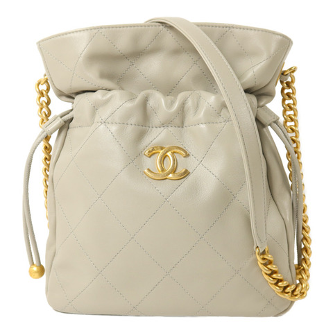 CHANEL 羊皮皮革Chain Shoulder鏈帶肩背袋